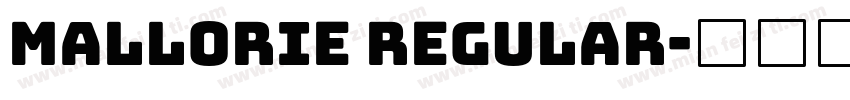 Mallorie Regular字体转换